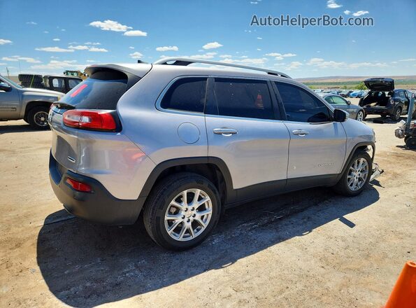 1C4PJLLB9JD512070 2018 JEEP CHEROKEE Silver Задня права чверть