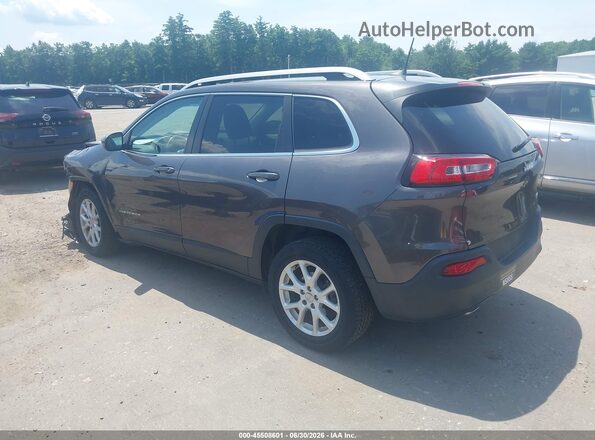 1C4PJLLB9JD519973 2018 JEEP CHEROKEE Gray Trasero izquierdo