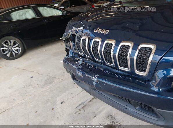 1C4PJLLB9JD583933 2018 JEEP CHEROKEE Blue Դիմացի տեսք