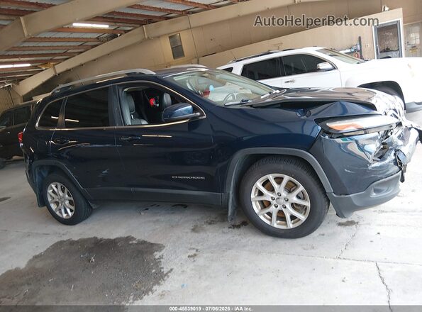 1C4PJLLB9JD583933 2018 JEEP CHEROKEE Blue Սալոնի հետևի տեսք