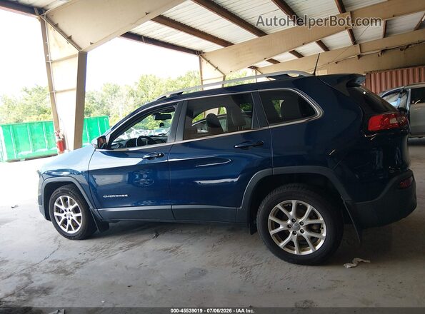1C4PJLLB9JD583933 2018 JEEP CHEROKEE Blue Սալոնի 360 աստիճան տեսք