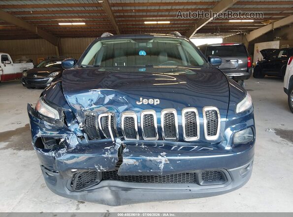 1C4PJLLB9JD583933 2018 JEEP CHEROKEE Blue Սարքավորումների վահանակի տեսք
