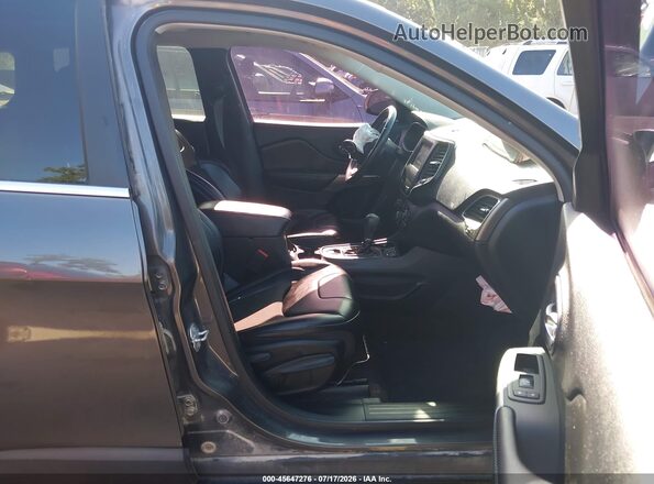 1C4PJLLB9KD226432 2019 JEEP CHEROKEE Gray Widok wnętrza z przodu