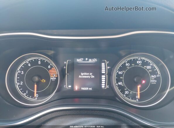 1C4PJLLB9KD226432 2019 JEEP CHEROKEE Gray Widok tylnych siedzeń