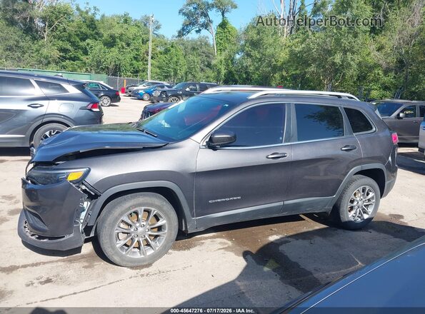 1C4PJLLB9KD226432 2019 JEEP CHEROKEE Gray Widok wnętrza 360 stopni