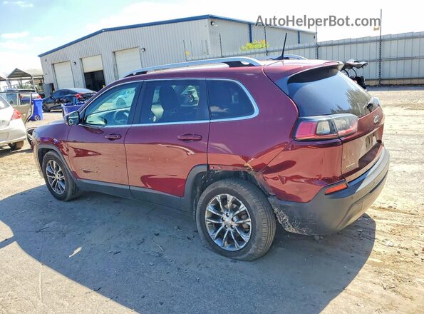 1C4PJLLB9KD263819 2019 JEEP CHEROKEE Burgundy Задня ліва чверть