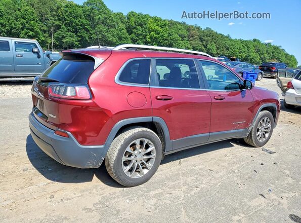 1C4PJLLB9KD263819 2019 JEEP CHEROKEE Burgundy Задня права чверть
