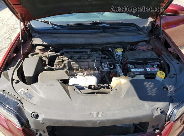 1C4PJLLB9KD263819 2019 JEEP CHEROKEE Burgundy Вид підкапотного простору
