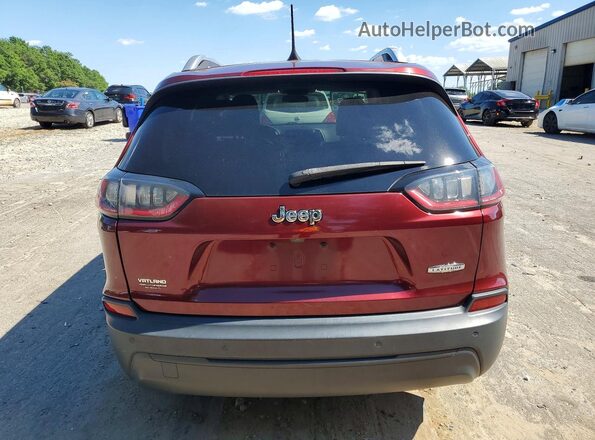 1C4PJLLB9KD263819 2019 JEEP CHEROKEE Burgundy Вид ззаду