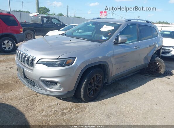 1C4PJLLB9KD296268 2019 JEEP CHEROKEE Gray Przód lewy
