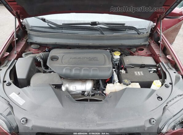 1C4PJLLB9KD387525 2019 JEEP CHEROKEE Бордовый Вид сзади