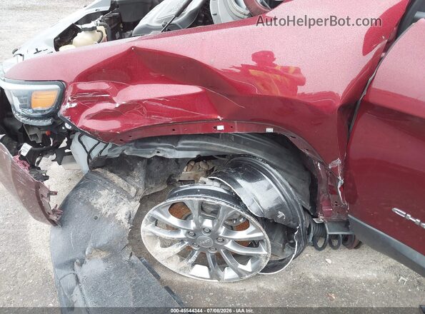 1C4PJLLB9KD387525 2019 JEEP CHEROKEE Бордовый Вид спереди