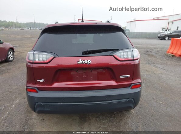 1C4PJLLB9KD387525 2019 JEEP CHEROKEE Бордовый 