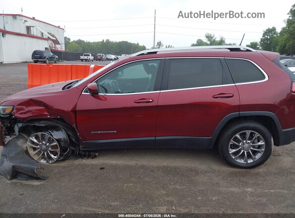 1C4PJLLB9KD387525 2019 JEEP CHEROKEE Бордовый Панорамный вид салона 360°