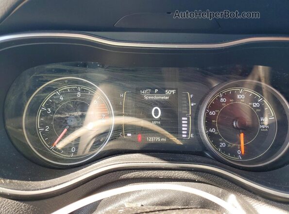 1C4PJLLB9KD419924 2019 JEEP CHEROKEE Black Вид щитка приладів