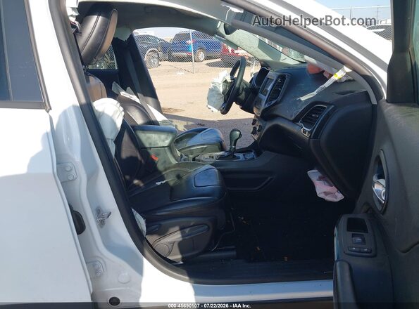1C4PJLLB9MD192284 2021 JEEP CHEROKEE White Widok wnętrza z przodu