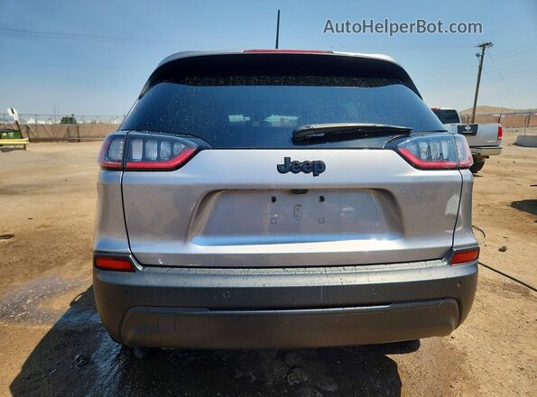 1C4PJLLB9MD235635 2021 JEEP CHEROKEE Silver უკანა ხედი