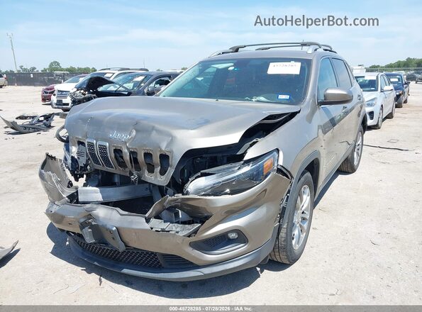 1C4PJLLBXKD151658 2019 JEEP CHEROKEE Gray Առջևի ձախ երեք քառորդ տեսարան