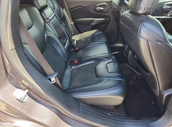 1C4PJLLBXKD154592 2019 JEEP CHEROKEE Gray უკანა სავარძლების ხედი
