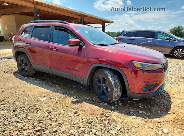 1C4PJLLBXKD377036 2019 JEEP CHEROKEE Красный Передняя правая четверть