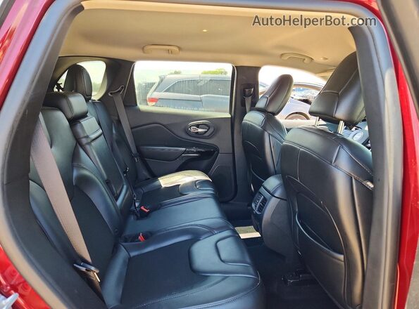 1C4PJLLBXKD377036 2019 JEEP CHEROKEE Красный Вид задней части салона