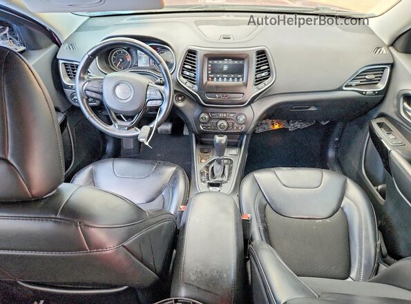 1C4PJLLBXKD377036 2019 JEEP CHEROKEE Красный Вид панели приборов
