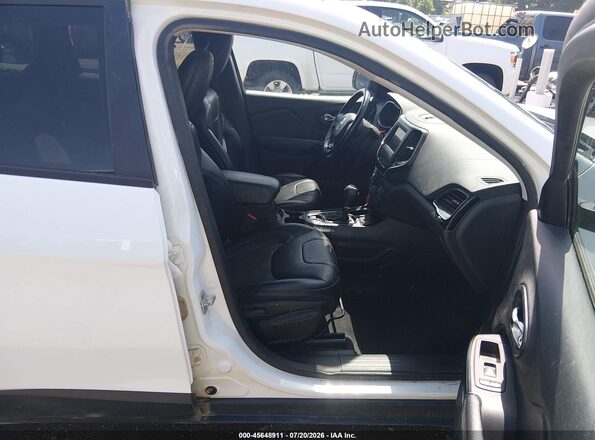 1C4PJLLBXMD163781 2021 JEEP CHEROKEE White Widok wnętrza z przodu