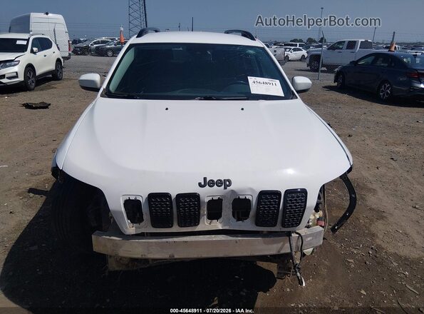 1C4PJLLBXMD163781 2021 JEEP CHEROKEE White Widok wnętrza z tyłu