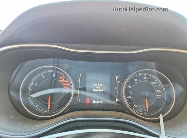 1C4PJLLN0KD209691 2019 JEEP CHEROKEE White Вид щитка приладів