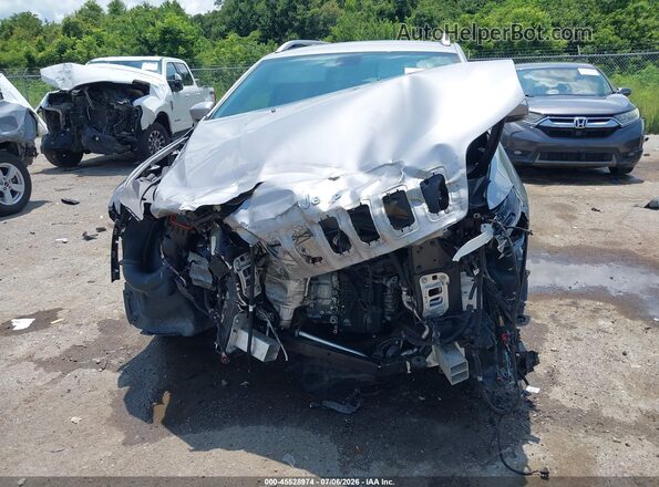 1C4PJLLN4KD222704 2019 JEEP CHEROKEE Серебряный Вид спереди