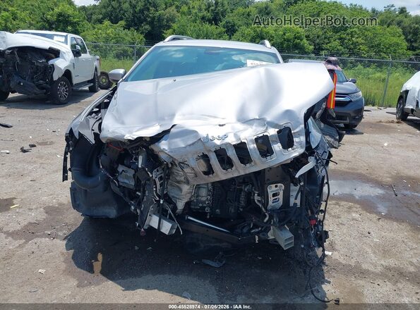 1C4PJLLN4KD222704 2019 JEEP CHEROKEE Серебряный Вид щитка приборов