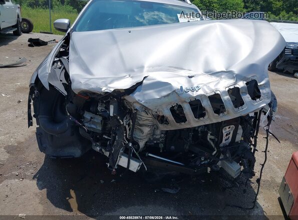 1C4PJLLN4KD222704 2019 JEEP CHEROKEE Серебряный Вид сзади