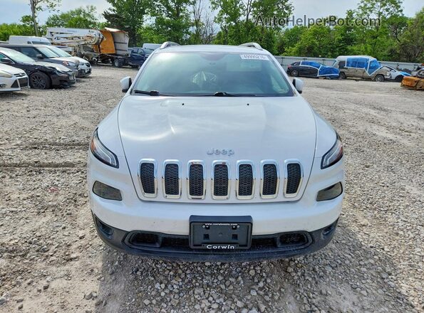 1C4PJLLX0JD531764 2018 JEEP CHEROKEE Белый Вид спереди