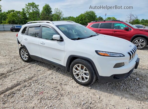 1C4PJLLX0JD531764 2018 JEEP CHEROKEE Белый Передняя правая четверть
