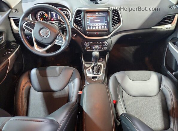 1C4PJLLX0JD531764 2018 JEEP CHEROKEE Белый Вид панели приборов