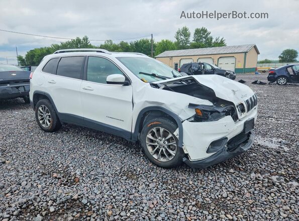 1C4PJLLX2KD206695 2019 JEEP CHEROKEE Белый Передняя правая четверть