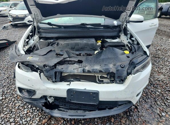 1C4PJLLX2KD206695 2019 JEEP CHEROKEE Белый Вид задней части салона