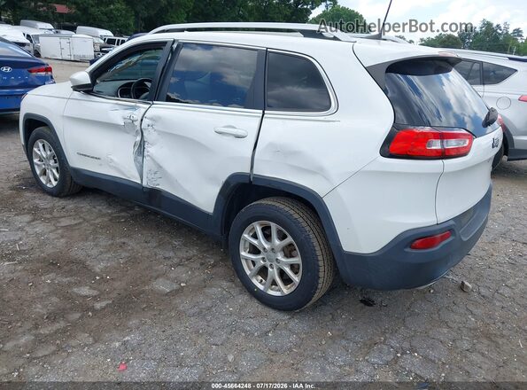 1C4PJLLX4JD525062 2018 JEEP CHEROKEE White უკანა მარცხენა