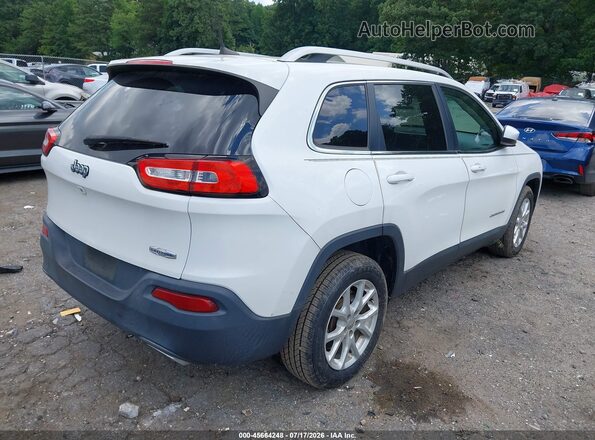 1C4PJLLX4JD525062 2018 JEEP CHEROKEE White უკანა მარჯვენა