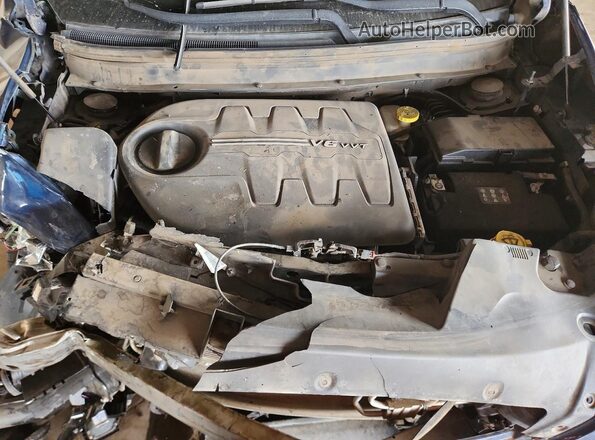 1C4PJLLX5JD519593 2018 JEEP CHEROKEE Blue Вид підкапотного простору