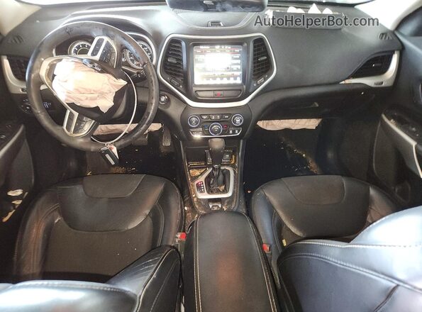 1C4PJLLX5JD519593 2018 JEEP CHEROKEE Blue Вид панелі приладів