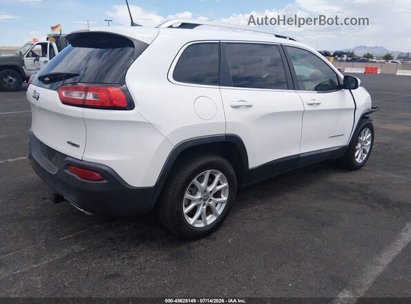 1C4PJLLX5JD525040 2018 JEEP CHEROKEE Белый Задняя правая четверть
