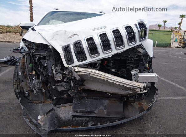 1C4PJLLX5JD525040 2018 JEEP CHEROKEE Белый Вид щитка приборов