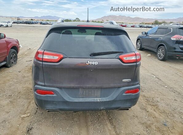 1C4PJLLX6JD512734 2018 JEEP CHEROKEE Black Вид ззаду