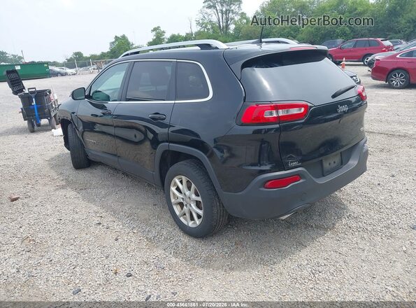 1C4PJLLX6JD553607 2018 JEEP CHEROKEE Black Задня ліва чверть
