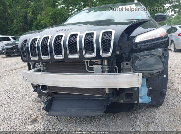 1C4PJLLX6JD553607 2018 JEEP CHEROKEE Black Вид спереду