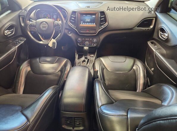 1C4PJLLX6KD206120 2019 JEEP CHEROKEE Gray Vista del salpicadero