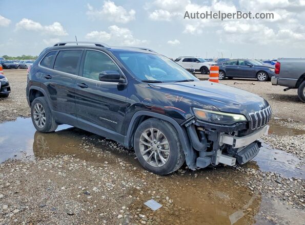 1C4PJLLX9KD123121 2019 JEEP CHEROKEE Черный Передняя правая четверть