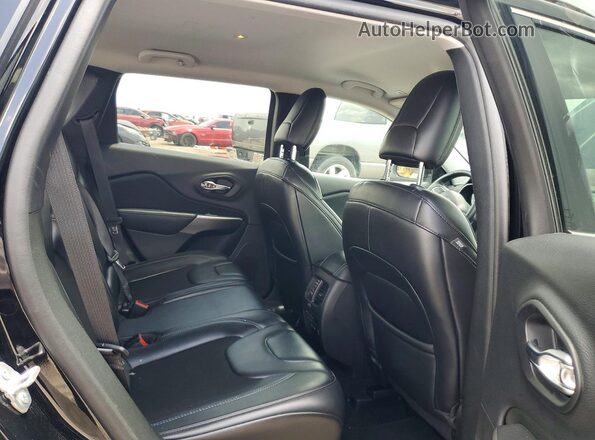 1C4PJLLX9KD123121 2019 JEEP CHEROKEE Черный Вид задних сидений