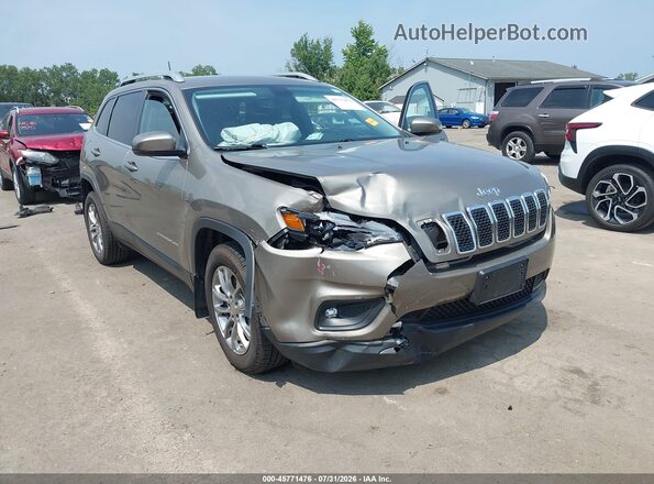 1C4PJLLXXKD243588 2019 JEEP CHEROKEE Gray Widok z przodu